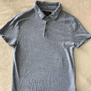 MARC ANTHONY Lt Blue Collated Polo Slim Fit S.